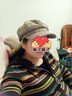 畅印 春夏贝雷帽女士帽子时尚八角帽女英伦韩版日系定制简约帽 咖啡 实拍图