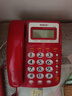 美思奇8018/616电话机来电显示老式固话 办公家用 免电池 映宇166电话机 8018红色（半免提） 实拍图