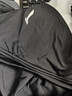 李宁（LI-NING）泳衣女专业连体五分游泳衣高弹抗氯训练泳装7541黑白XL 实拍图