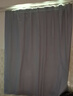 铭聚布艺（MINGJU）窗帘全遮光窗帘成品窗帘布遮阳帘涤塔夫浅灰挂钩式2.0宽*2.0高1片 实拍图