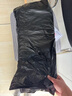 利得平口垃圾袋黑色80*100cm50只单面1.3丝加厚物业袋适用垃圾桶大号 实拍图