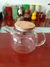 美斯尼 玻璃茶壶泡茶壶花果茶冷饮凉水壶加厚耐热烧水壶家用茶具套装 单壶 ( 3-5人 ) 1000ml 实拍图
