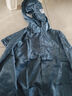 盖托（GANETOUL）可定制岩棉喷漆静电连帽分体服无尘式防尘工作服防尘洁净服 藏青色 连帽分体 XL 实拍图