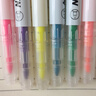 晨光（M&G）文具6色双头单色荧光笔标记学生用记号笔彩色粗划重点小学生用双头作业笔记彩色笔AHM21214 实拍图