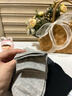 南极人男士袜子100%纯棉男袜6双抑菌无骨防臭休闲商务秋冬中筒袜 实拍图