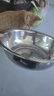 不锈钢盆加厚款家用厨房商用洗菜盆和面洗脸洗衣盆 34cm一个装 实拍图
