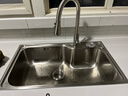 欧琳（OULIN）厨房水槽大单槽304不锈钢单槽洗菜盆一体盆台下盆 【亏本冲销量657B】76×45 实拍图