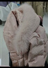 雪中飞秋冬新款百搭狐狸毛领廓形保暖鸭绒女士羽绒服长款连帽时尚大气 粉色 XS 155/80A 实拍图