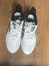 安踏氢跑GZ|男鞋运动鞋跑步鞋男士秋冬季皮面防泼水新款超轻跑鞋 【主推-网面】白/雾灰蓝5501-6 43 (男9.5) 实拍图