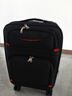 卡帝乐鳄鱼（CARTELO）布箱拉杆箱牛津布行李箱防刮抗压轻音万向轮可扩容防泼水大容量箱 黑色防泼水防刮升级款 20英寸 实拍图