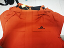 拓路者林更新同款朱雀冲锋衣男三合一抓绒硬壳户外防风保暖外套登山服 朱雀红  腋下拉链单冲 S 实拍图