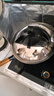 舌尖上的匠人传统老式铁锅不粘锅无涂层家用炒菜锅适用燃气灶煤气灶专用炒锅 32cm含盖（适合3-6人使用） 实拍图