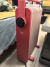 美的（Midea）【樱落】取暖器/电暖器/电暖气家用/烤火炉/13片大面积/电热油汀/油酊/电热器/电热取暖器HYX22K 实拍图