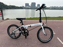 大行（DAHON）经典P8折叠自行车成人20英寸8速男女式通勤运动单车KBC083 白色【经典版】 实拍图