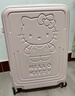 银座Hello Kitty 正版联名行李箱高颜值轻便旅行箱万向轮拉杆箱 20英寸拉链 实拍图