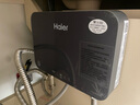 海尔（Haier）国家补贴15%即热式小厨宝电热水器 55MINI蓝 5500W无级变频节能 即开即热智能恒温家用厨房热水宝 实拍图