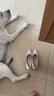ZHR高跟鞋女尖头浅口性感酒杯跟通勤细跟女鞋软底单鞋女 Y365米色 36 实拍图