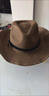 铂呐苓西部牛仔帽子男女草编川西新疆西藏旅游户外登山骑士遮阳帽大帽檐 骑士草编帽-咖色 (约56-58cm) 实拍图
