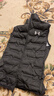 安德玛男羽绒服马甲秋冬季白鸭绒外套立领坎肩背心保暖防风轻薄款时尚潮 黑色 L 115-135斤 实拍图