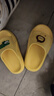 LATE TIME儿童拖鞋夏男童女童室内软底防滑卡通亲子凉拖鞋可爱宝宝拖鞋夏 黄色【狮子鳄鱼】 26-27 【内长17cm】 实拍图