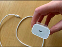 Apple/苹果 20W USB-C手机充电器 原装充电器手机快充头苹果充电器  适用iPhone 17系列/Air新品 实拍图