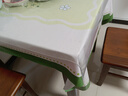 透明桌垫pvc软玻璃花型桌布桌面保护垫防水防油台布餐桌茶几书桌 磨砂3.0厚1.6mm【出口品质】 80*130cm 实拍图