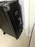 小米族行李箱女静音万向轮拉杆箱商务铝框24寸学生密码旅行箱男 黑色 20寸 实拍图
