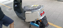 立马（LIMA）【CCTV大国品牌】电动摩托车耀影高速续航92KM72V32Ah铅酸蓝牙智动电动车茶白 实拍图