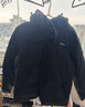 卡宾【161G高充绒】卡宾连帽羽绒服男秋冬宽松夹克保暖外衣厚羽绒外套 煤黑色01 XL /180/52 实拍图