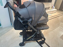 U'BEST优贝斯UBEST婴儿推车双向高景观可坐可躺婴儿车0-3岁手推遛娃折叠 绅士灰（坐垫版+餐盘）双向 升级版 实拍图