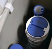 海立通用马桶水箱配件老式连体坐便器抽水箱ABS进水阀冲水阀SJ20蓝 实拍图