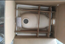 九牧（JOMOO） 卫浴水箱蹲便器套装双按键节水劲冲水箱自洁釉面厕所蹲便器 14136直冲后排不带弯+静音水箱 实拍图