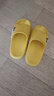 巴布豆儿童拖鞋男女童宝宝软底居家浴室夏季凉拖鞋 黄色 210码 实拍图