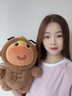 多爱（Duoai）  正版水豚噜噜公仔毛绒卡皮巴拉玩偶超大号送女友生日礼物 马年噜噜公仔28cm 送女孩女友道歉礼物送女生男生 实拍图