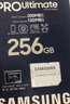 三星（SAMSUNG）256GB TF(MicroSD)存储卡 超高速PRO深蓝卡 4K超高清 适用游戏机无人机 读速200MB/s写速130MB/s 实拍图