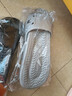 凉拖鞋男士夏季新款室内家居防滑浴室洗澡踩屎感厚底情侣一字拖鞋 灰色 42-43 实拍图