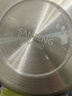 三能（SANNENG） 三能器具DIY烘焙工具 7寸 8寸 9寸10寸 不锈钢打蛋盆 和面盆 SN4960（22cm加深）0.4mm材质 实拍图