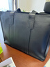 澳懿真皮手提包大容量男包商务公文包头层牛皮男士牛皮包包男士电脑包 黑色【时尚款】 加大号装电脑17英寸（较大慎拍） 实拍图