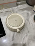 JCZS德国品质恒温加热杯垫55度暖暖杯家用保温加热底座神器热牛奶 直插款淡粉升级快速加热-三档调温-温度数显- 1L 实拍图