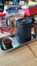 京东京造  旅行茶具 便携旅行茶具茶杯户外茶具整套黑陶舟山 一壶四杯 实拍图