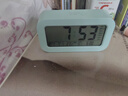 康巴丝多功能电子闹钟学生专用起床神器电子时钟 学生儿童闹钟 801 绿色 实拍图