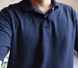 迪卡侬polo衫短袖T恤纯棉透气纯色运动衬衫4216818 实拍图