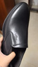 金利来（Goldlion）男鞋正装商务休闲鞋舒适轻便透气皮鞋50383013301A-黑-37码 实拍图