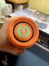 万音霸（WANYINBA）M6蓝牙音箱30W功率大音量户外便携防水小音响车载骑行高音质超重低音炮橙色长续航版 实拍图