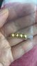 金小貅转运珠黄金串珠配件999足金金珠硬金古法配珠光面隔珠圆形散珠 1.2g,6mm古法重版2颗 实拍图