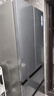 海尔（Haier）412升594mm专业超薄零嵌法式四门小户型家用电冰箱一级能效BCD-412WGHFDB5GYU1 实拍图