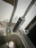 奥克斯（AUX）电热水龙头热水器加热水龙头快速热水变频恒温厨房下进水 【大屏数显】电镀银+漏保插头+万向喷头 实拍图