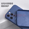 品胜 适用苹果12手机壳iphone12柔性液态保护套全包防摔12软壳直边手机壳 薰衣草灰 实拍图