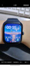 vivoiQOO WATCH GT 蓝牙软胶版追风黑蓝河操作系统AI体验2.5D 方形弧面大屏智能方表情人节送男生 实拍图