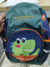 双星幼儿园书包男儿童背包女孩3-6岁中大班 大容量卡通轻便双肩包 墨绿恐龙 实拍图